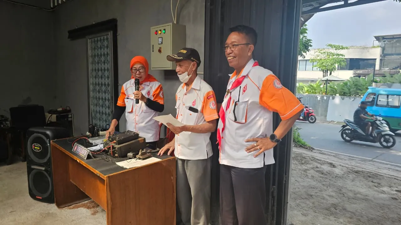 Kegiatan Hari Kedua JOTA-JOTI 2025 Kwarcab Bojonagara Bersama ORARI Lokal Bojonagara