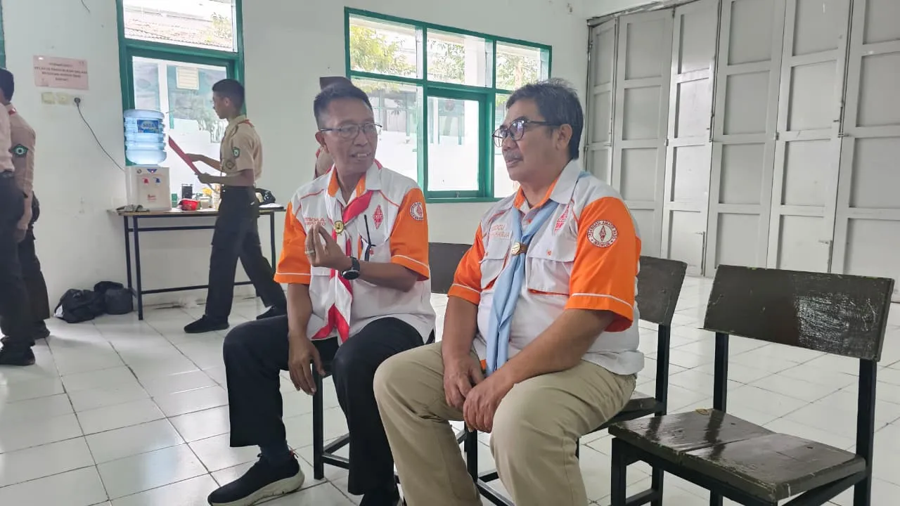 Kegiatan Hari Kedua JOTA-JOTI 2025 Kwarcab Kota Cimahi Bersama ORARI Lokal Kota Cimahi