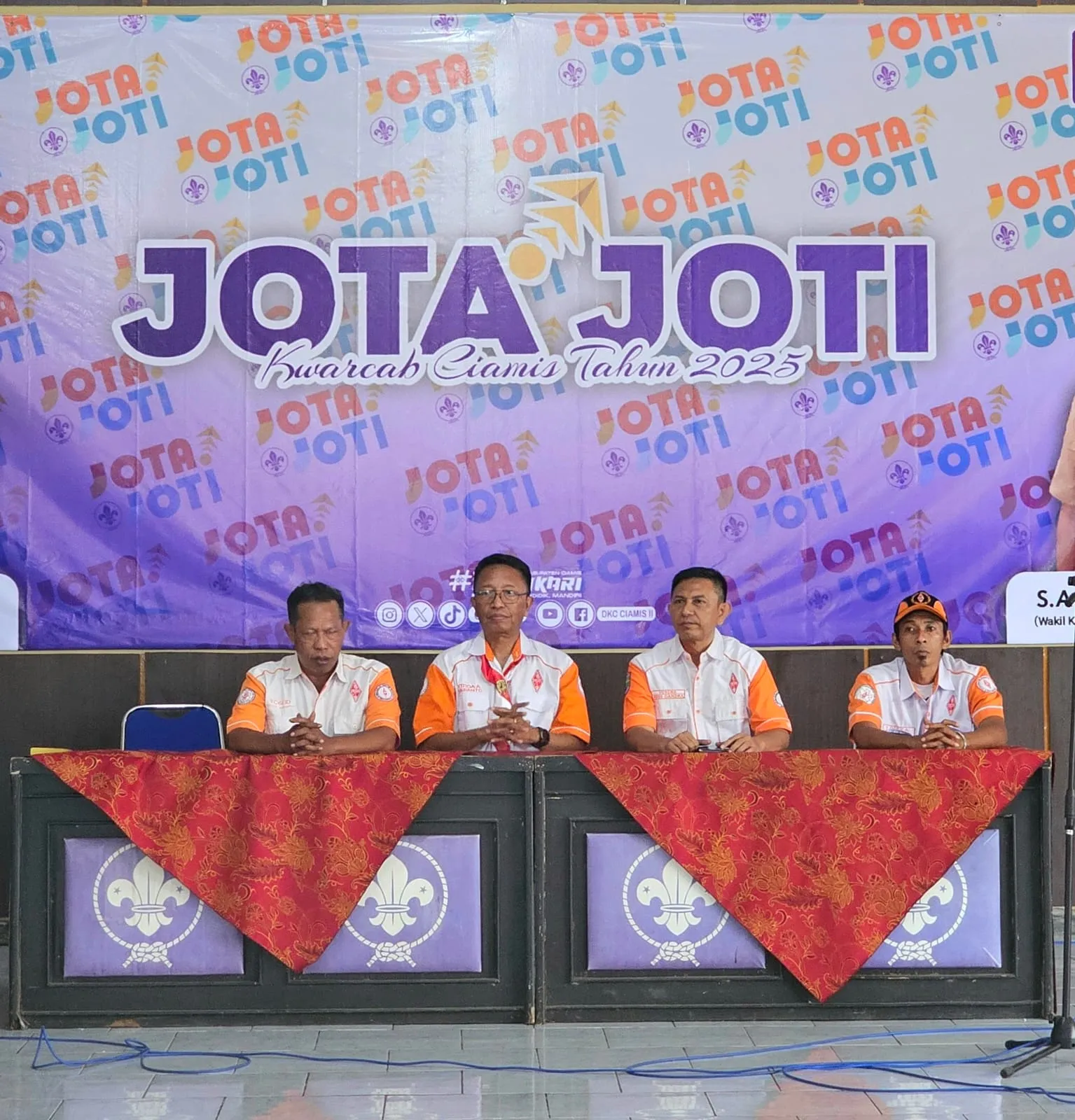 Kegiatan Hari Ke-3 JOTA-JOTI 2025 Kwarcab Kabupaten Ciamis Bersama ORARI Lokal Kabupaten Ciamis