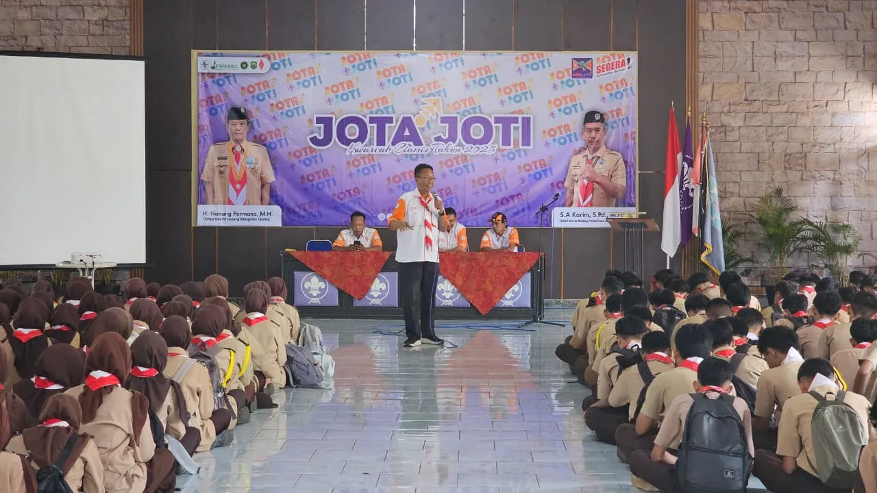 Kegiatan Hari Ke-3 JOTA-JOTI 2025 Kwarcab Kabupaten Ciamis Bersama ORARI Lokal Kabupaten Ciamis