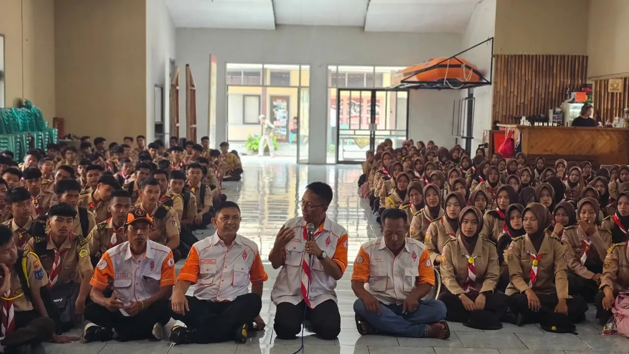 Kegiatan Hari Ke-3 JOTA-JOTI 2025 Kwarcab Kabupaten Ciamis Bersama ORARI Lokal Kabupaten Ciamis