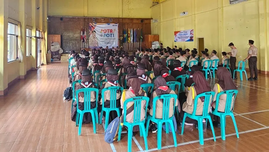 Kegiatan Hari Ke-3 JOTA-JOTI 2025 Kwarcab Kabupaten Tasikmalaya Bersama ORARI Lokal Kabupaten