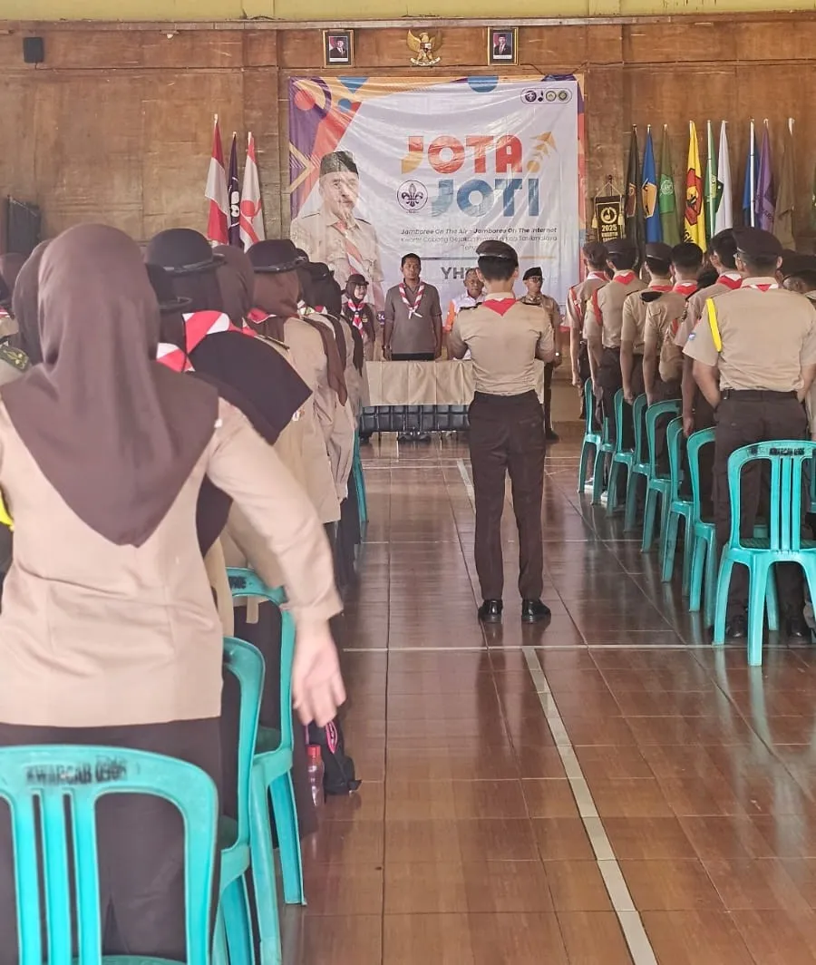 Kegiatan Hari Ke-3 JOTA-JOTI 2025 Kwarcab Kabupaten Tasikmalaya Bersama ORARI Lokal Kabupaten