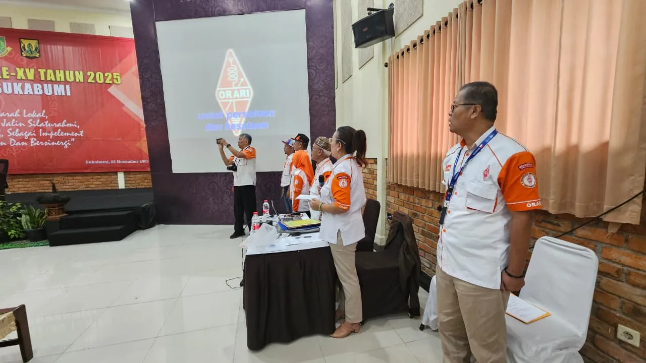 Musyawarah Lokal (MUSLOK) Ke-XV ORARI Lokal Sukabumi Tahun 2025