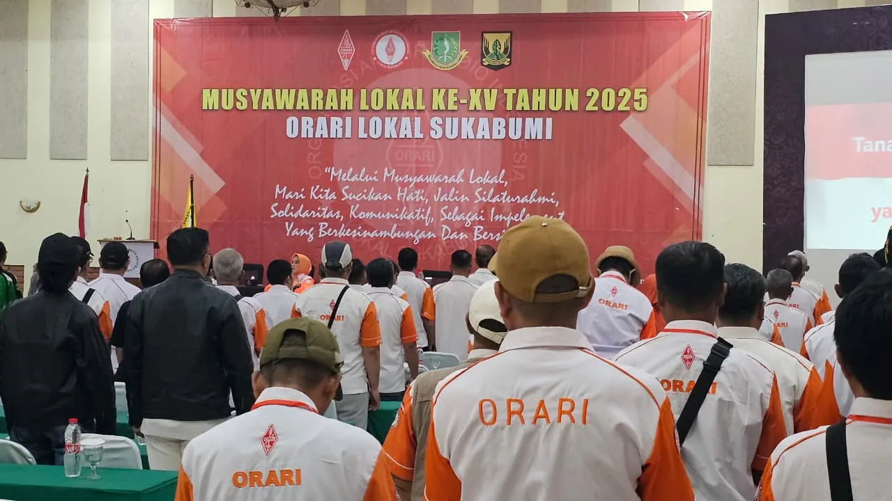 Musyawarah Lokal (MUSLOK) Ke-XV ORARI Lokal Sukabumi Tahun 2025
