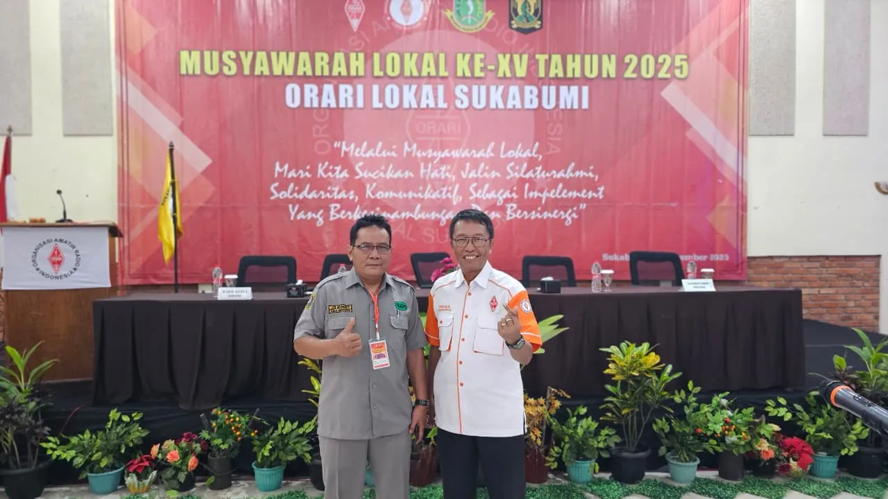 Musyawarah Lokal (MUSLOK) Ke-XV ORARI Lokal Sukabumi Tahun 2025