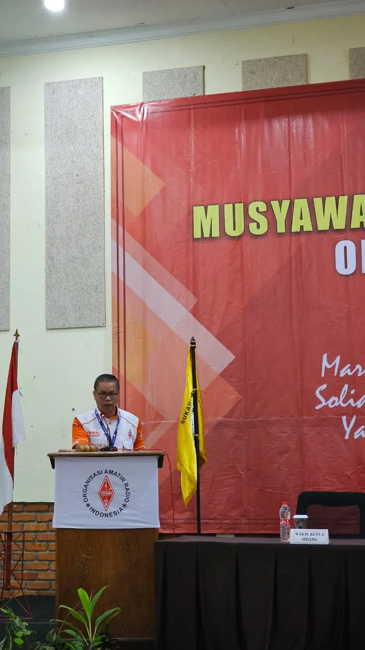 Musyawarah Lokal (MUSLOK) Ke-XV ORARI Lokal Sukabumi Tahun 2025