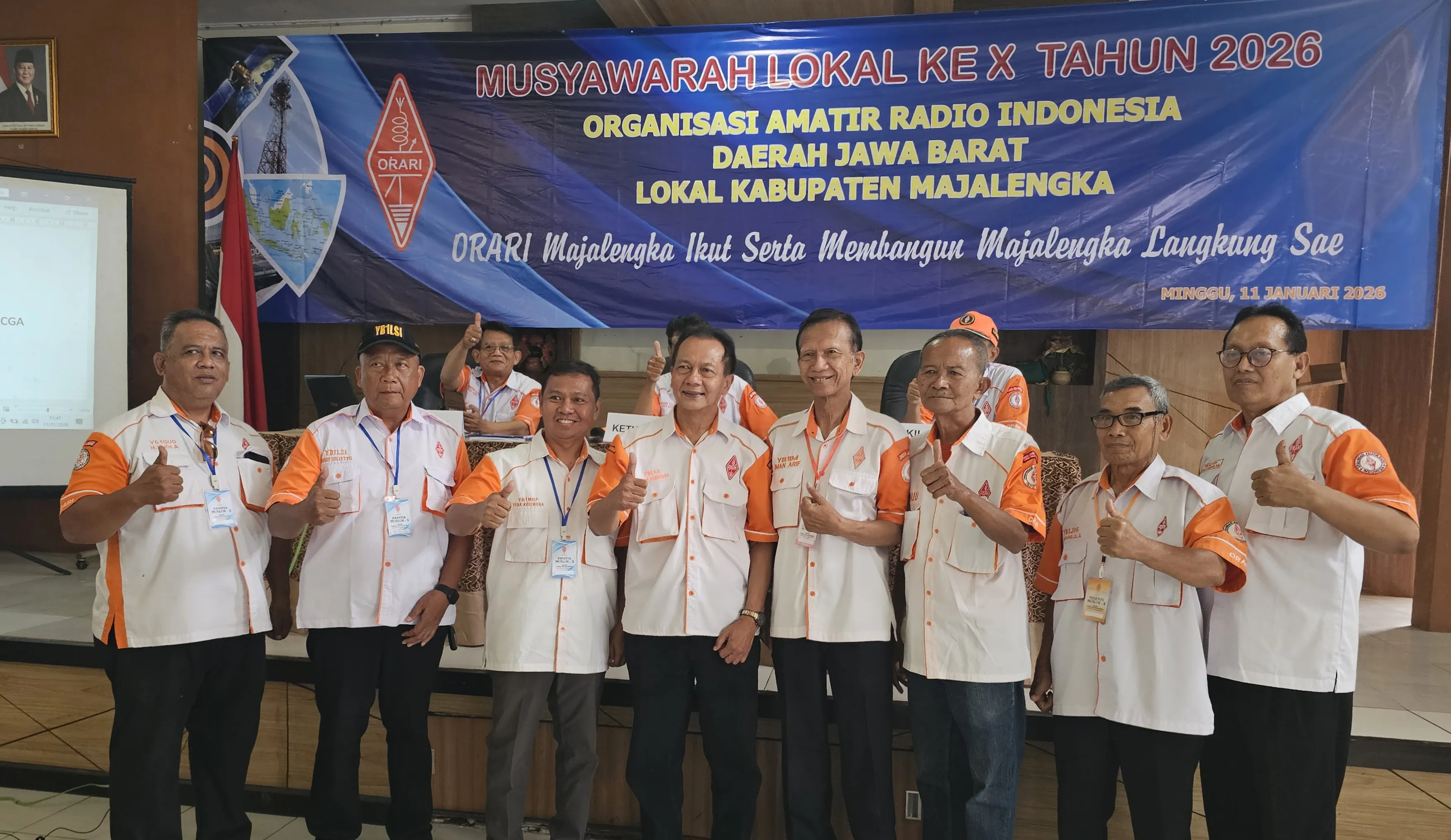 Musyawarah Lokal (MUSLOK) Ke-X ORARI Lokal Kabupaten Majalengka Tahun 2026