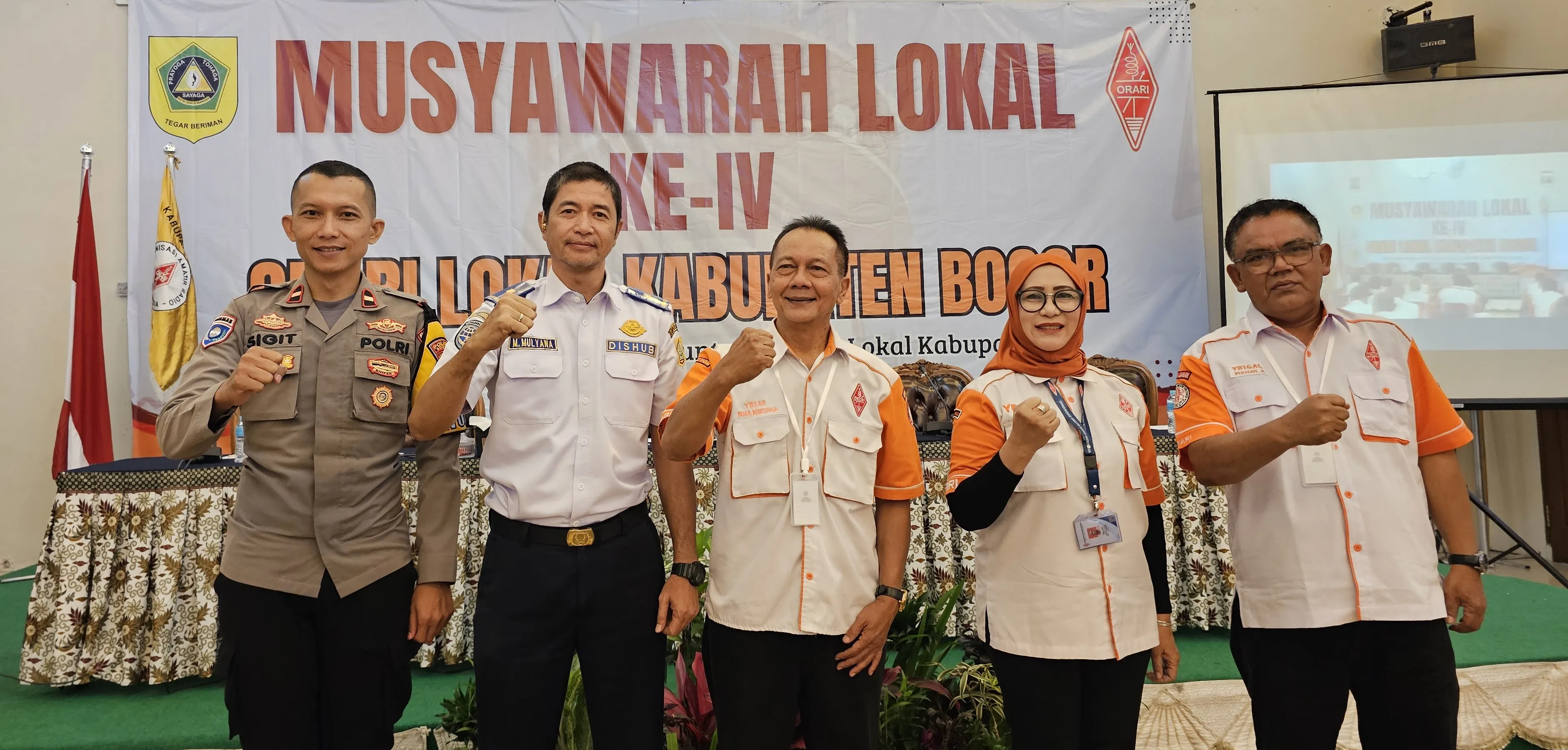 Musyawarah Lokal Ke-IV ORARI Lokal Kabupaten Bogor